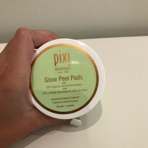 pixi skin treats glow peel pads